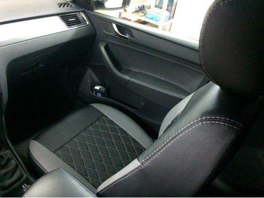 Авточехлы на Skoda Rapid