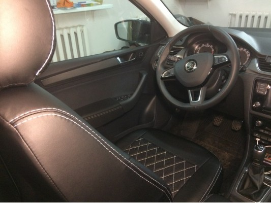 Авточехлы на Skoda Rapid