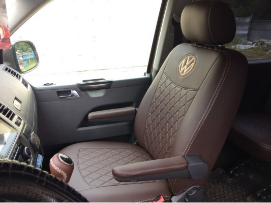 Авточехлы на Volkswagen Caravelle T5 Авточехлы на Volkswagen Caravelle T5