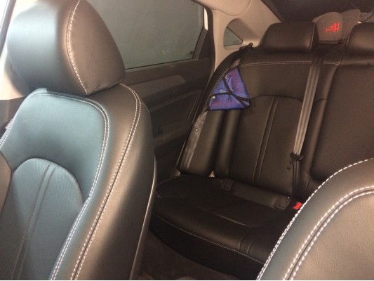 Каркасные авточехлы на Hyundai Sonata 7